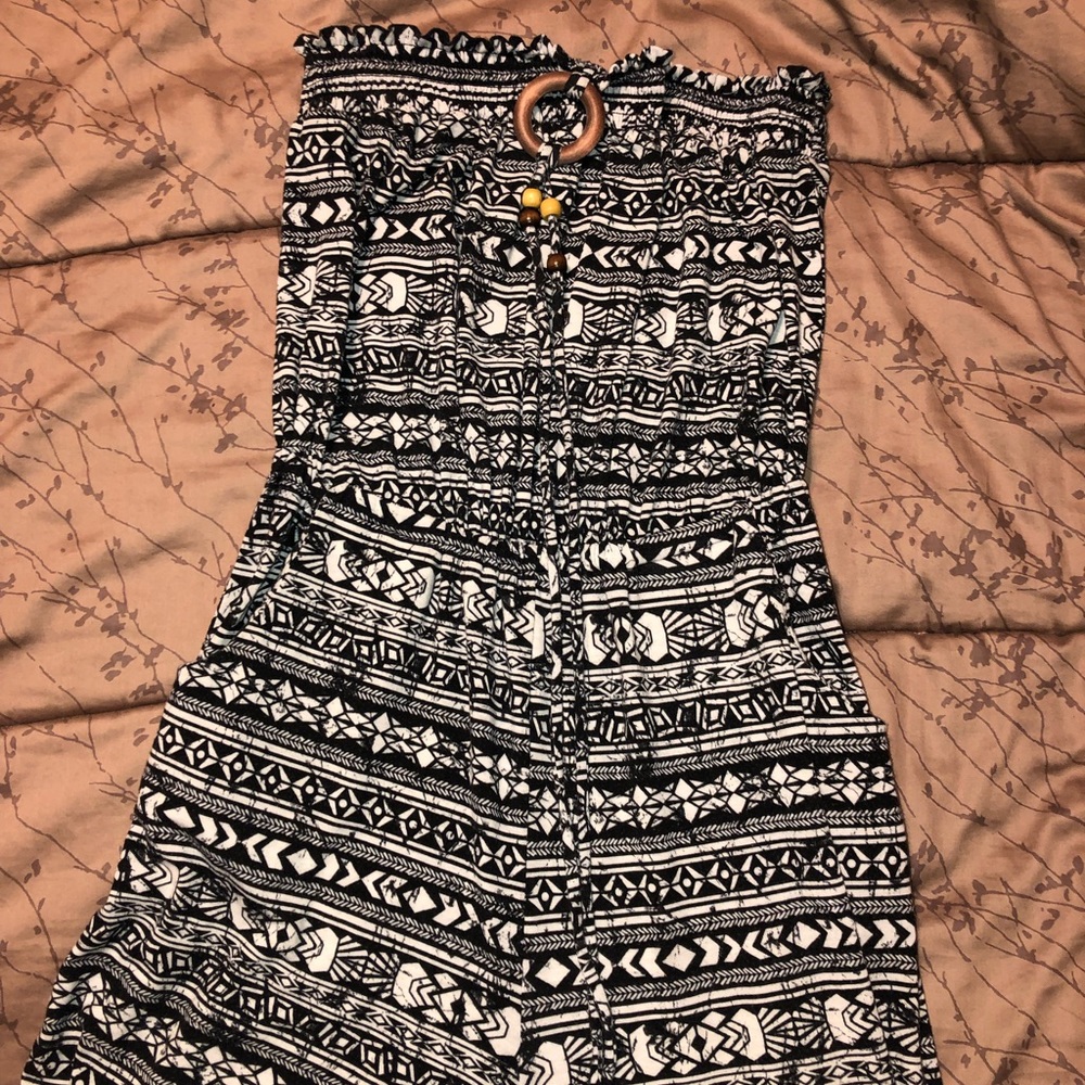 Strapless Jumpsuit long pant